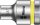 WERA 8790 HMB Zyklop 3/8"-os dugókulcs, 6szög, 1/4"x29mm 05003569001