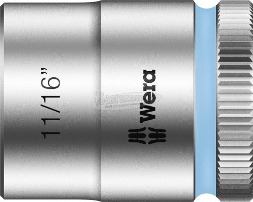 WERA 8790 HMB Zyklop 3/8"-os dugókulcs, 6szög, 11/16"x30mm 05003577001
