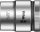 WERA 8790 HMB Zyklop 3/8"-os dugókulcs, 6szög, 5/8"x30mm 05003576001