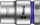 WERA 8790 HMB Zyklop 3/8" dugókulcs, 6szög, 7/16"x29mm 05003573001