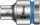 WERA 8790 HMB Zyklop 3/8"-os dugókulcs, 6szög, 6x29mm 05003551001