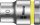 WERA 8790 HMB Zyklop 3/8"-os dugókulcs, 6szög, 10x29mm 05003555001