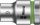 WERA 8790 HMB Zyklop 3/8"-es dugókulcs, 6szög, 9x29mm 05003554001