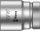 WERA 8790 HMC Zyklop Dugókulcs 1/2"-os 6szög, 13/16"x37mm 05003627001
