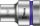 WERA 8790 HMC Zyklop Dugókulcs 1/2"-os 6szög, 7/16"x37mm 05003619001