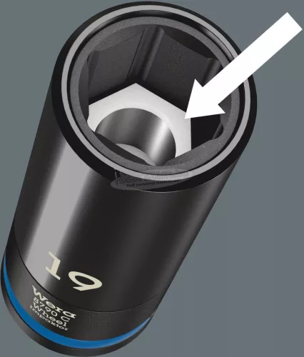 WERA 8790 C Wheel Impaktor Dugókulcs, 1/2", gépi, alufelnihez több méretben