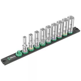   WERA B Deep Dugókulcs készlet Collos 3/8" 9 részes 05005440001
