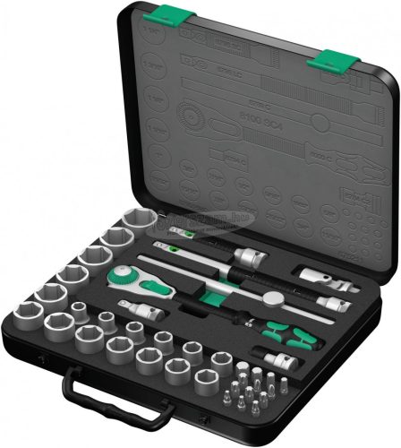 WERA 8100 SC 4 Zyklop Dugókulcs készlet Collos 1/2" 38 részes 05003647001