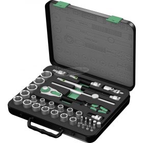   WERA 8100 SC 2 Zyklop Dugókulcs készlet Metrikus 1/2" 37 részes 05003645001