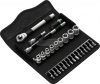 WERA 8100 SA 7 Zyklop Metal Dugókulcs készlet Metrikus 1/4" 28 részes 05004017001