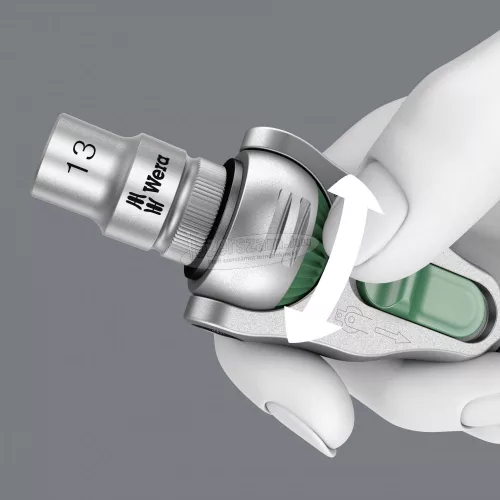 WERA 8100 SC 6 Zyklop Speed Dugókulcs készlet Metrikus 1/2" 28 részes 05004076001