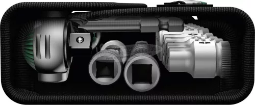 WERA 8100 SB 6 Zyklop Speed Dugókulcs készlet Metrikus 3/8" 29 részes 05004046001