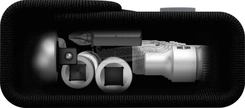 WERA 8100 SA 8 Zyklop Metal Dugókulcs készlet Metrikus 1/4" 28 részes 05004018001