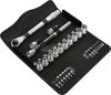 WERA 8100 SC 8 Zyklop Metal Dugókulcs készlet Metrikus 1/2" 28 részes 05004078001