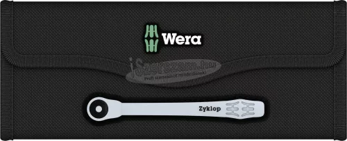 WERA 8100 SB 7 Zyklop Metal Dugókulcs készlet Metrikus 3/8" 29 részes 05004047001