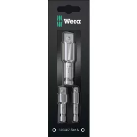 WERA 870/4/7 A SB adapter készlet, 3 részes 05073200001