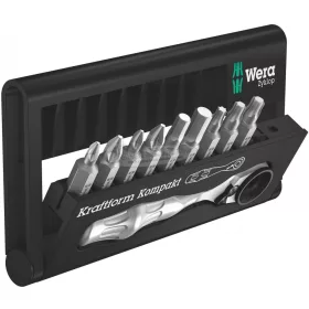   WERA Bit-Check 10 Zyklop Mini 1, Bit készlet, 10 részes 05073645001