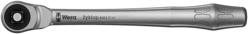 WERA 8003 C Zyklop Metal racsnis hajtókar áttolható négyszöggel 1/2" 281mm 05004063001