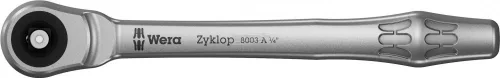 WERA Zyklop Metal 8003 A racsnis hajtókar 1/4" 141mm 05004003001