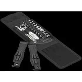   WERA Kerékpárkészlet 1, Bit készlet, 1/4", racsnis hajtókarral, SW+PH+TX, 05004170001