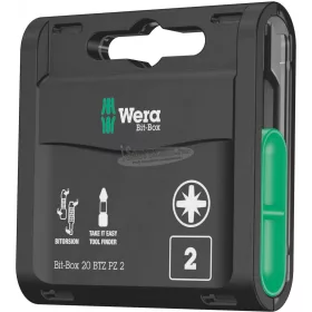 WERA Bit-Box 20 BTZ PZ, PZ2x25mm, 20 db 05057761001