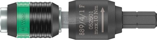 WERA 889/4/1 F Rapidaptor szabadon futó bittartó nyomatékcsavarhúzókhoz pisztolynyéllel, 1/4"x64mm 05052501001