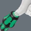 WERA 826 T Kraftform Turbo bittartó csavarhúzó fogantyú Rapidaptor gyorstokmány, 1/4"x146mm 05057480001