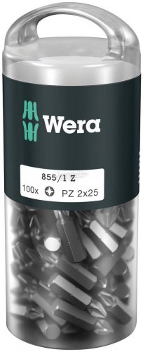 WERA 855/1 Z DIY 100 bit, PZ2x25mm, 100 részes 05072444001