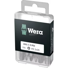 WERA 855/1 Z DIY bit, PZ2x25mm, 10 részes 05072404001