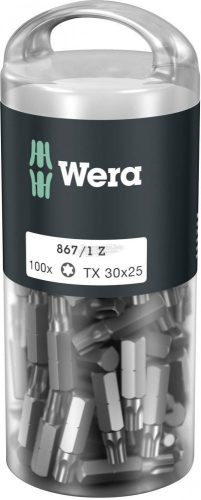 WERA 867/1 TORX DIY 100, TX30x25mm, 100 részes 05072451001