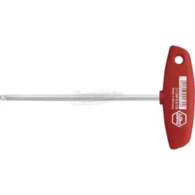   WIHA T-markolatú imbuszkulcs hatlapú gömbfejű fényes nikkelezésű több méretben