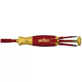   WIHA LiftUp electric csavarhúzó bittárral Lapos, Phillips 6 slimBittel szigetelt VDE 1000V 38610
