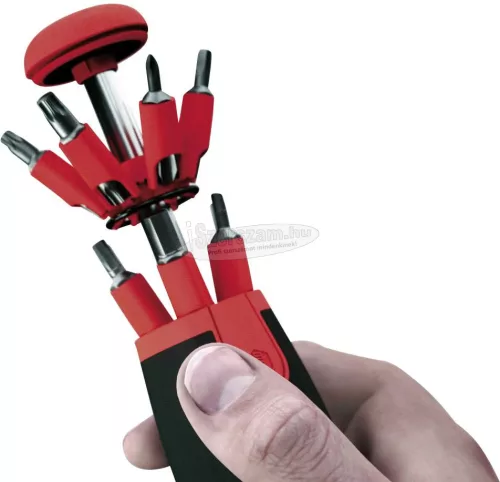 WIHA Csavarhúzó LiftUp 26one bittárral vegyes 13 kétoldalú bittel 1/4" 43895