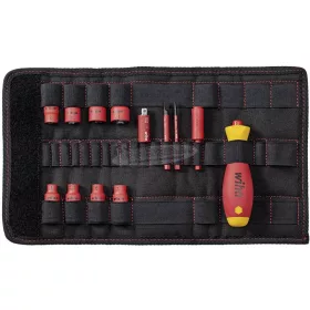   WIHA slimVario electric 1/4" csavarhúzó- és dugókulcs-betétkészlet vegyes 14 részes 43467