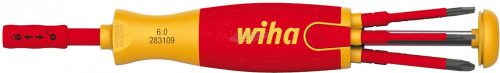 WIHA szigetelt bittartó készlet T8-T25 6+1 részes LiftUp electric VDE 1000V 41158