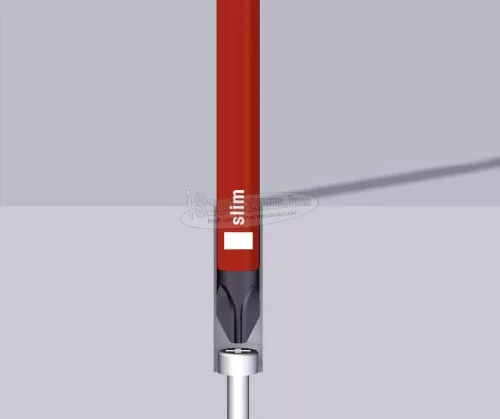 WIHA SoftFinish electric slimFix VDE 1000V szigetelt lapos+Phillips csavarhúzó készlet SL+PH 6 részes Cr-V 35389