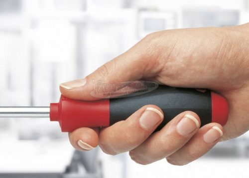 WIHA SoftFinish lapos+Pozidriv csavarhúzó készlet SL+PZ 6 részes Cr-V-Mo 07153