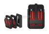 WIHA slimBit electric bitkészlet TORX, TORX PLUS 15 részes szigetelt VDE 1000V 43161