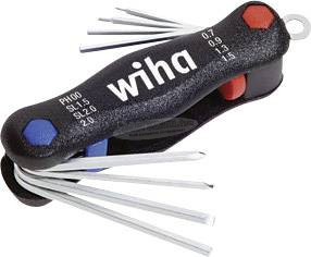 WIHA Multitool Mini PocketStar Lapos, Phillips, imbusz 8 részes, 27936