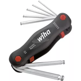   WIHA Multitool PocketStar Hatlapú gömbfejű kulcskészlet 2-8mm MagicRing 7 részes 23033