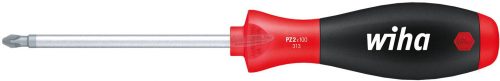 WIHA SoftFinish csavarhúzó Pozidriv kerek pengével PZ2x100mm, 00772