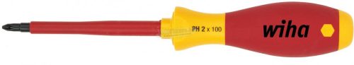 WIHA szigetelt Phillips csavarhúzó PH1x80/191mm SoftFinish 1000V VDE 00847
