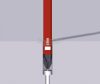 WIHA SoftFinish electric slimFix VDE szigetelt Pozidriv csavarhúzó PZ1x80/191mm 1000V Cr-V-Mo 35395