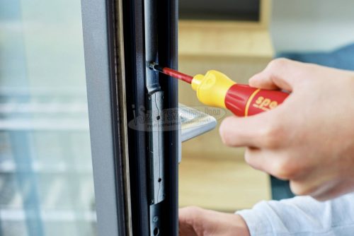 WIHA szigetelt SpeedE II VDE E-csavarhúzó készlet SL+SL/PZ 591, 7 részes 1000V 44318