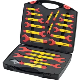   WIHA Egyoldalú szigetelt villáskulcskészlet 6-32mm, 21 részes, kofferrel 43022