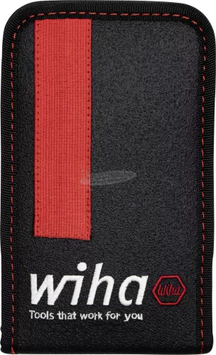 WIHA Dugókulcs- és bitkészlet 1/4" 40 részes, övcsipeszes funkcionális táskával 44684