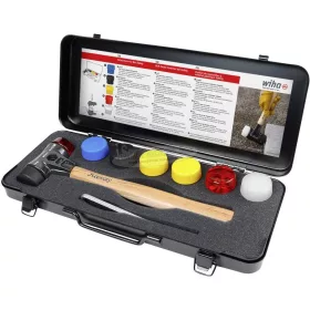   WIHA Cserélhető fejű kalapács készlet Vegyes kalapácsfejekkel 12 részes 44008