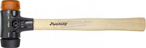 WIHA Cserélhető fejű kalapács közepesen puha/kemény Hickory fanyéllel, kerek kalapácsfejjel d40mm, 640g 26612