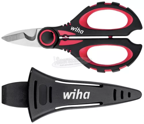 WIHA electric kábelvágó olló, érvéghüvely nyomóval 41923