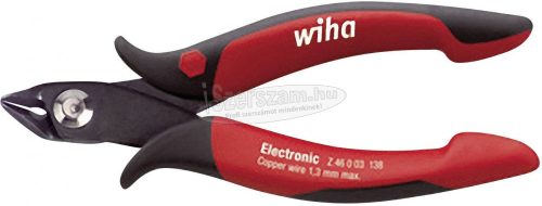 WIHA Professional ESD műszerész ferde oldalcsípő Széles, hegyes fej fazetta nelkul 130mm, 5 1/8" 26833